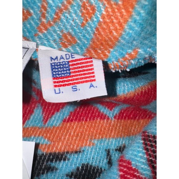 NWT Rhonda Stark Wool Blend Southwestern Aztec Santa FE Soft Vest XS Organic - Picture 9 of 13